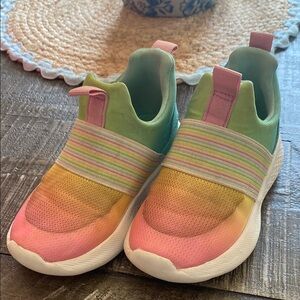 Cat & Jack Pink and Yellow Slip-On Sneakers